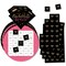 Big Dot of Happiness Girls Night Out - Bar Bingo Cards and Markers - Bachelorette Party Shaped Bingo Game - Set of 18